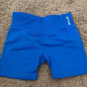 DFYNE Electric Blue Workout Shorts